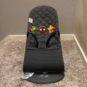 Baby Bjorn Bouncer with toy attachment.